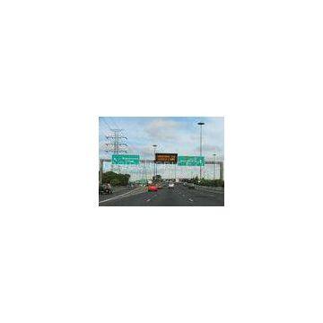 Flexible P16 1R1G1B Full Color LED Scrolling Message Sign For Highway Two Lane