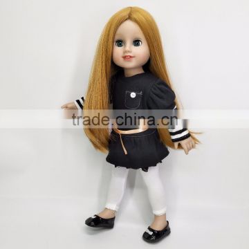 custom american girl dolls with long hair that look real