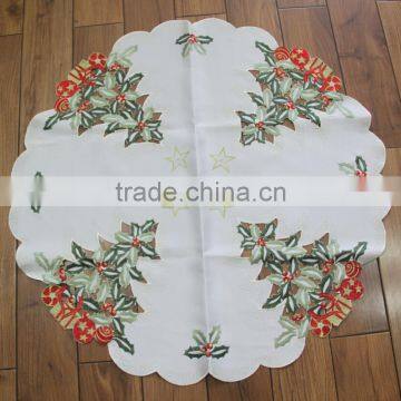 christmas round table cloth