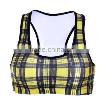 2015 Oeko Comfortable Quick Dry Breathable for women fitness wear Lady's Sports Bra S131-48