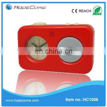 Voice recorder gift card table clock