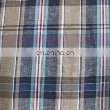 pure linen fabrics color weave