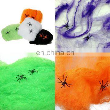CG-H8014 Halloween Spider Web With Spiders Cheap Spider Web photo-2