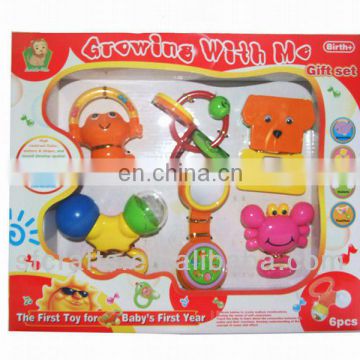 2013 New toy plastic cute baby rattle