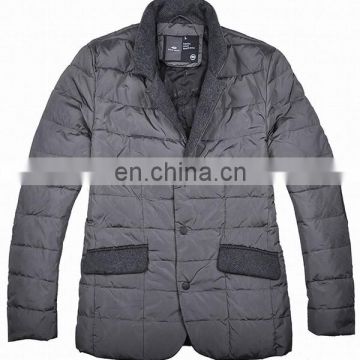 New design nylon and corduroy coat