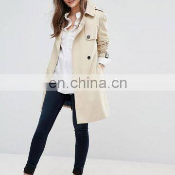 Wholesale lady overcoat dust jacket women long duster coat