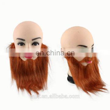 Costume Ball Party Fake brown mustache big plush Beard MCH-2437