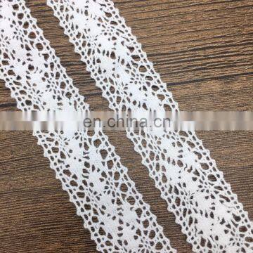 3cm cotton long OLCT 026 white vest images galloon lace