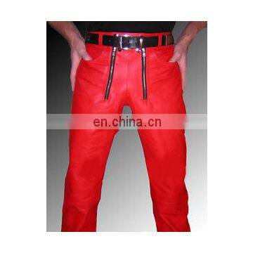 Zipper Leather pants - men leather pants - sheep leather pants - pu women leather pants -ladies Pu leather pants - Pu pants