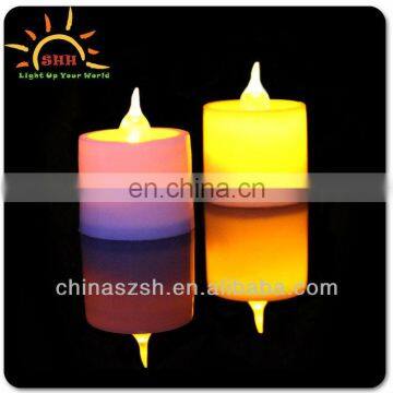 Shenzhen factory flashing LED flameless candle for nights