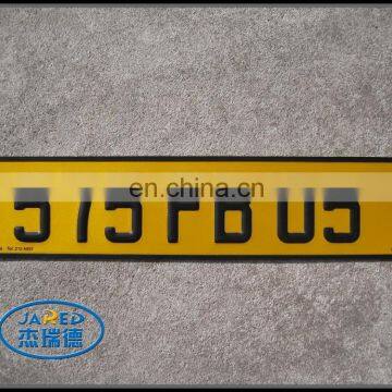 Promotional Metal Brand Car Number License Plate for Sales