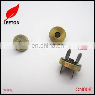 China Supply 14mm Anti-brass Magnetic Snap Fastener for Bag photo-3