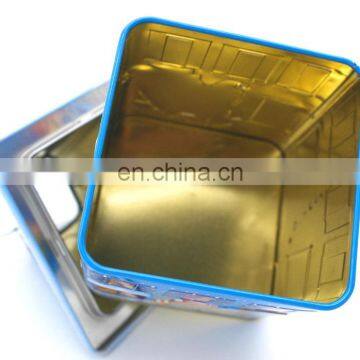 Christmas House Shape Metal Food Storage Gift Containers Box photo-6