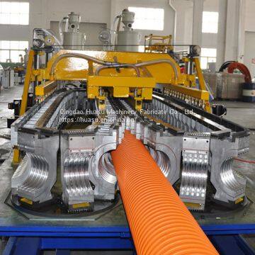 Made In China Plastic Single Wall Corrugated Pipe Production Line