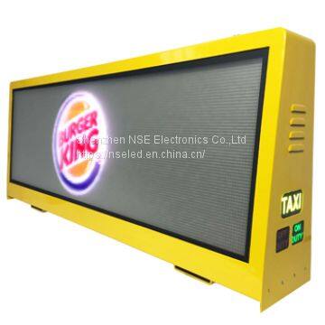 Taxi LED Display, Taxi Roof LED Display, Taxi Top LED Display