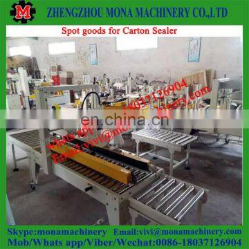 Automatic up and Down Adhesive Tape Beverages Case Sealing Machine Automatic Carton Case Joint Edge Sealing Packing Machine photo-3