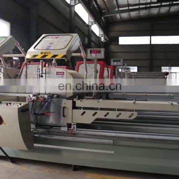 Double head aluminum section cutting machine