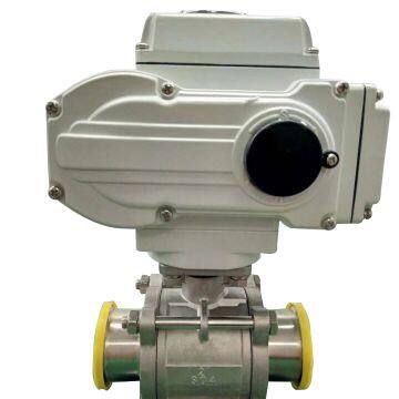 With Pneumatic Control 110V Solenoid Valve  4-20ma Motorized Ball Valve