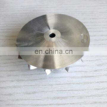TD04HL 43.50/62.00mm 7+7 Blades High Performance Turbocharger Milling/aluminum 2618/billet Compressor Wheel photo-3