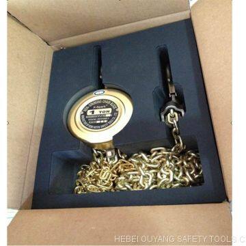 Non-Sparking Manual Lifting Chain Hoist,CAP 2 TON,Copper Beryllium ATEX FM Certificate photo-3