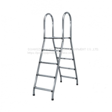 two or three steps stainless steel pool ladder for swimming pool