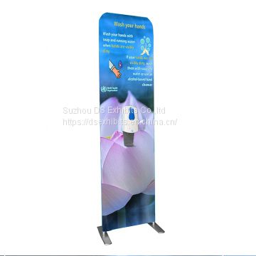 EZ Tube tension automatic freestanding hand sanitizer soap dispenser floor stand