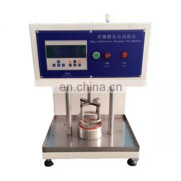 Fabric Hydrostatic Head Pressure Tester, Fabric Water Penetration Tester, Digital Fabric Water Permeability Tester