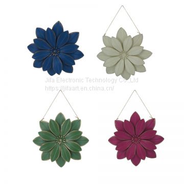 metal hanging flowers