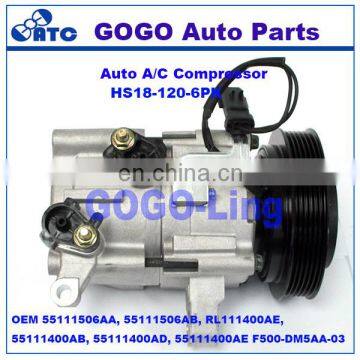 HS18 Air Conditioning Compressor for Jeep Liberty 06-07 OEM 55111506AA, 55111506AB, RL111400AE, F500-DM5AA-03