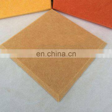 Soundproof Decorative felt 100% polyester fibre acoustic panel