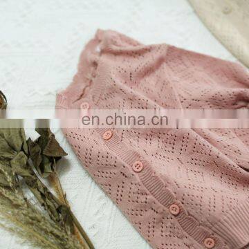 Children's Ins Hollow Sweater 2020 Full Sleeves Clothes Girls Sweater photo-4