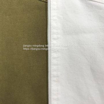 73.8%Cotton 19%Rayon 7.2%Spandex Bi-Stretch Peached Twill Fabric photo-4