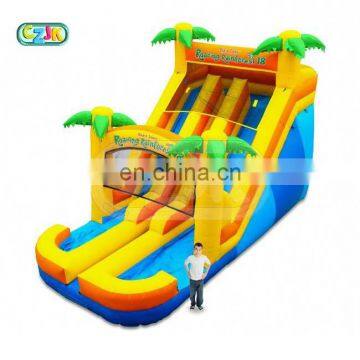 Roaring Rainforest Inflatable Bouncer Water Slide