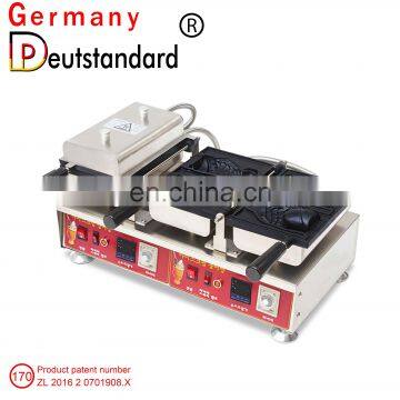 Commercial Fish Cake Waffle Maker Automatic Taiyaki Machine Electric Open Mouth Taiyaki Pan Machine photo-7