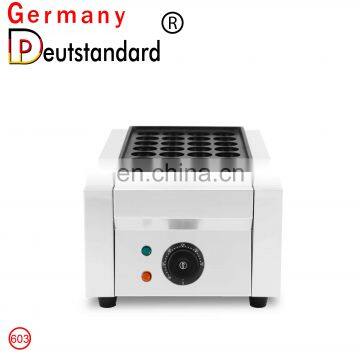 Industrial Gas Type 46 Piece Takoyaki Snack Machine for Commercial Using