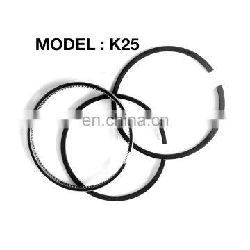 NEW STD K25 CYLINDER PISTON RING FOR EXCAVATOR INDUSTRIAL DIESEL ENGINE SPARE PART