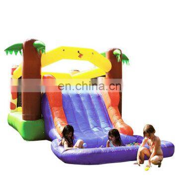 Jungle Bouncy Castle Inflatable Bounce House Water Slide Combo For Sale