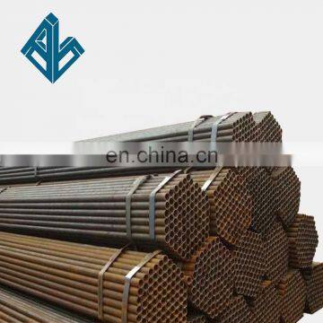 Q235 Q345 Black ERW SCH40 SCH 80 Round Steel Pipe