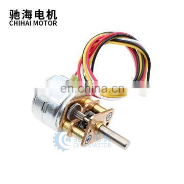 Chihai Motor CHS-GM15BY DC5v 2-Phase 4-Wire Mini 15mm Full Metal Gear Stepper Stepping Motor for DIY Digital Camera photo-6