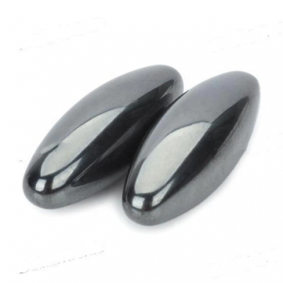 China Manufacturer Price 6cm Type Length Irregular Magnet Rattlesnake Egg Ferrite Magnet photo-4