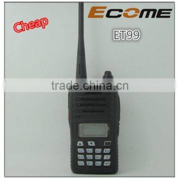 ECOME ET-99 handheld fm amateur 128ch radio ,OWN BRAND walkie talkie