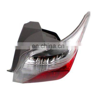 Left Driver Side Rear Tail Light Lamp Assembly Replacement For 2012 - 2014 Toyota Yaris DOT Approved
