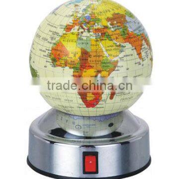8.5cm Rotating globe , automatic rotating globe, rotating world globe