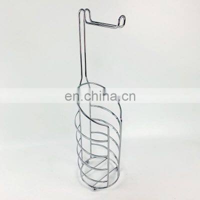 Reasonable Price Tissue Holder Metal Multifunction Toilet Tissue Paper Roll Storage Holder