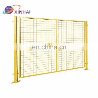 easily assembled isolation Hot-dipped Galvanized or Elector Galvanize metal slat aluminum boundary wall fence security  fence