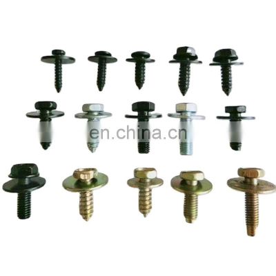 auto Leaf blade plate metal screws decorative fasteners car Universal Parts clip