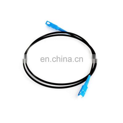 High Quality FTTH SC UPC APC Single Mode G657A G652D Simplex Duplex10m FTTH SC UPC Fiber Optic  Simplex Drop Cable Pachcord