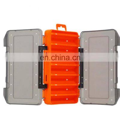 Amazon New 19.5*11.7*3.6cm 14 Compartments 4 Colors Double-sided Multipurpose Wood Shrimp Lure Box Squid Jig Storage Box photo-5