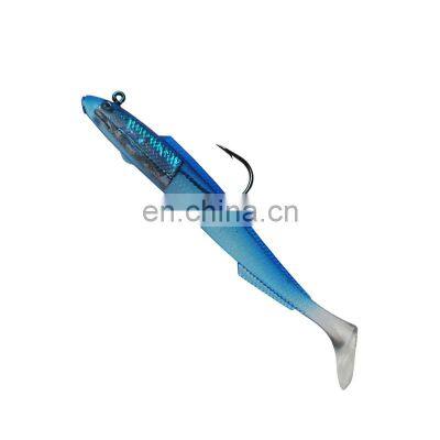 15cm  30g Sea Fishing Lure Eel Artificial Soft Lure Silicone Bait Saltwater Artificial Lures