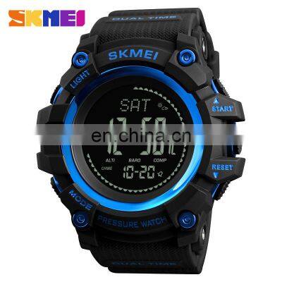 Wholesale Multifunction Altimeter Compass Pressure Thermometer Weather Digital Fashion Men Pedometer Watch